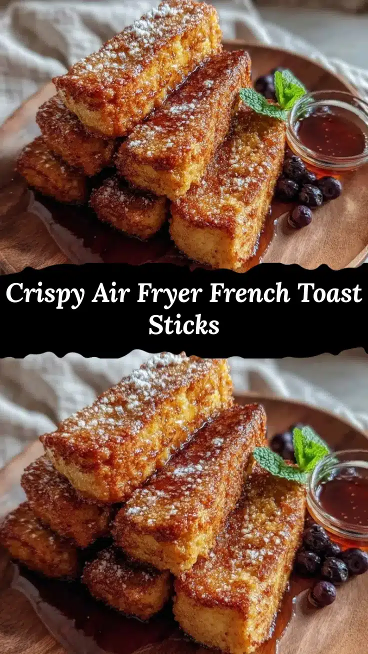 Air Fryer French Toast Sticks recipe
