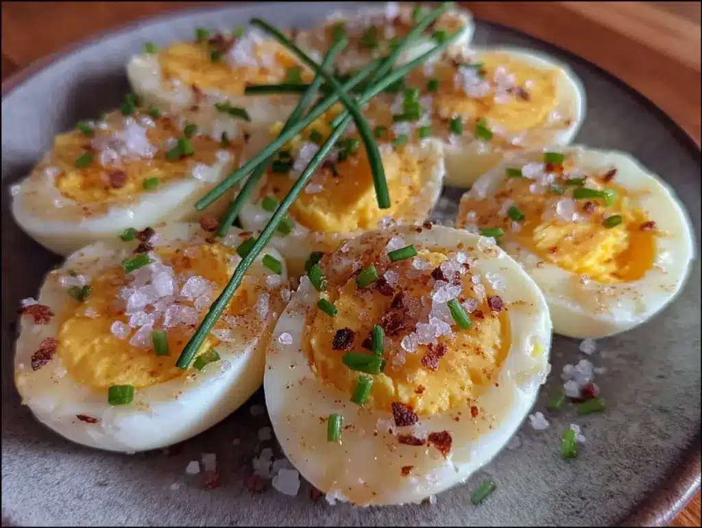 air fryer hard boiled eggs - featured image