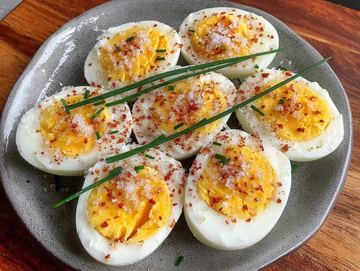 air fryer hard boiled eggs preparation steps