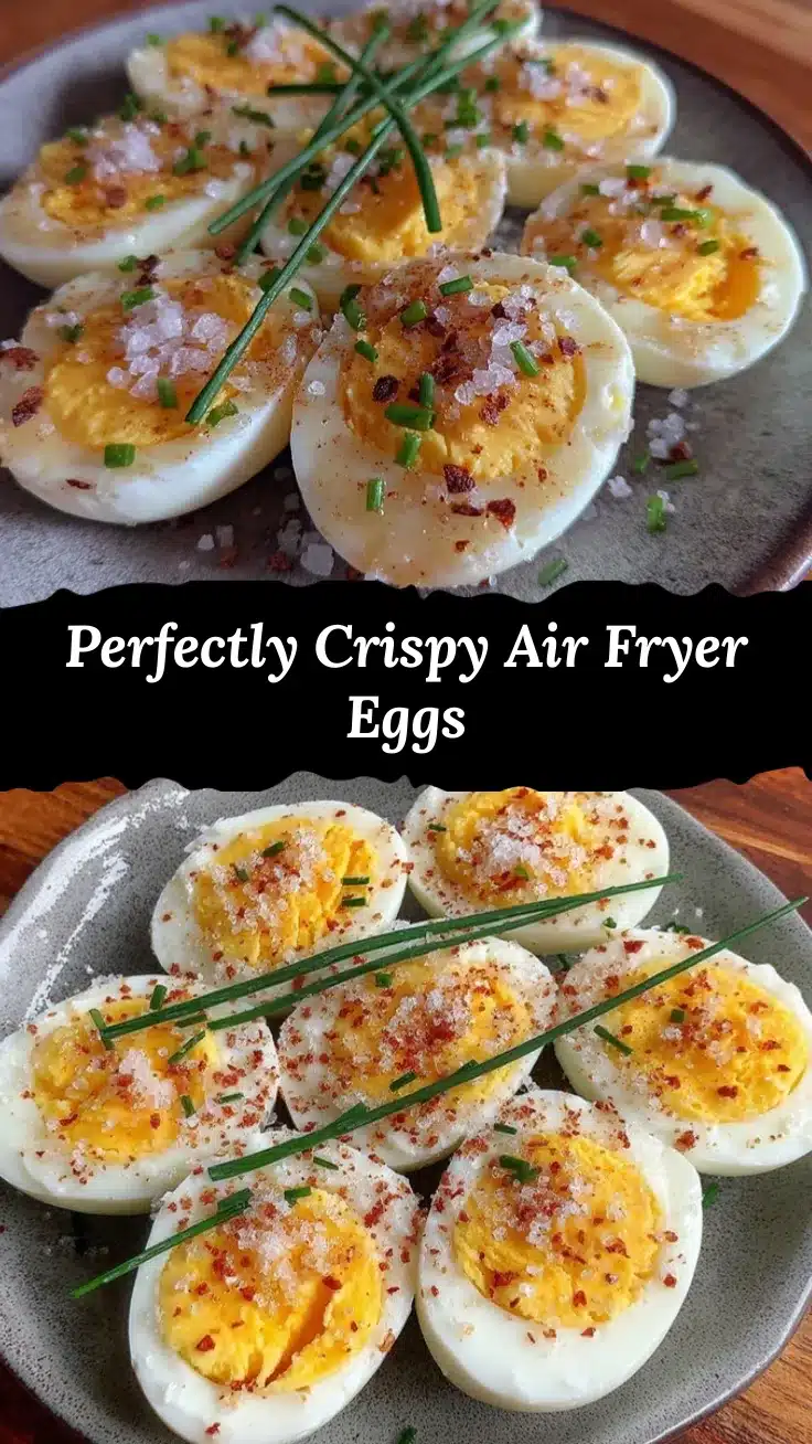 air fryer hard boiled eggs recipe