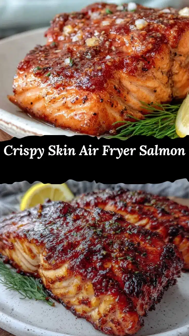air fryer salmon with crispy skin recipe