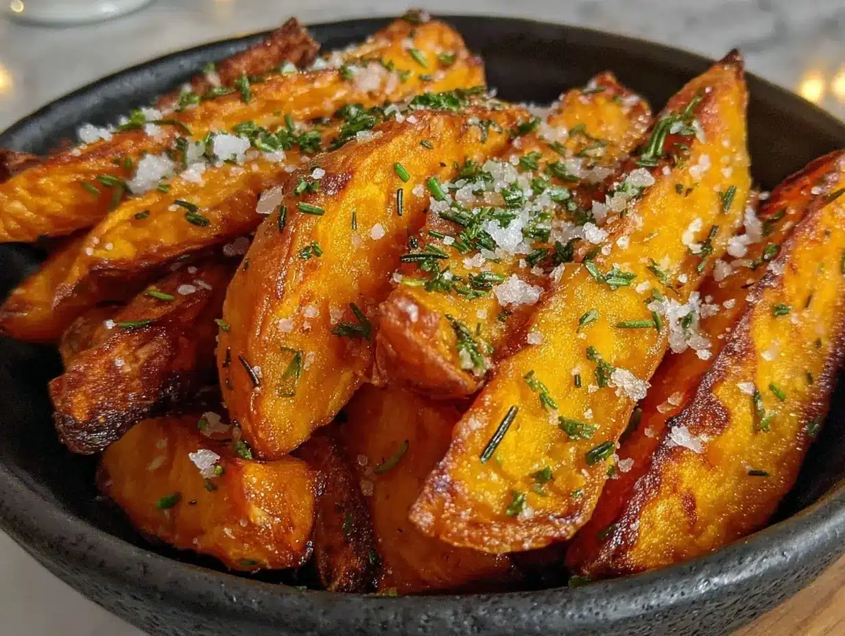air fryer sweet potato fries preparation steps