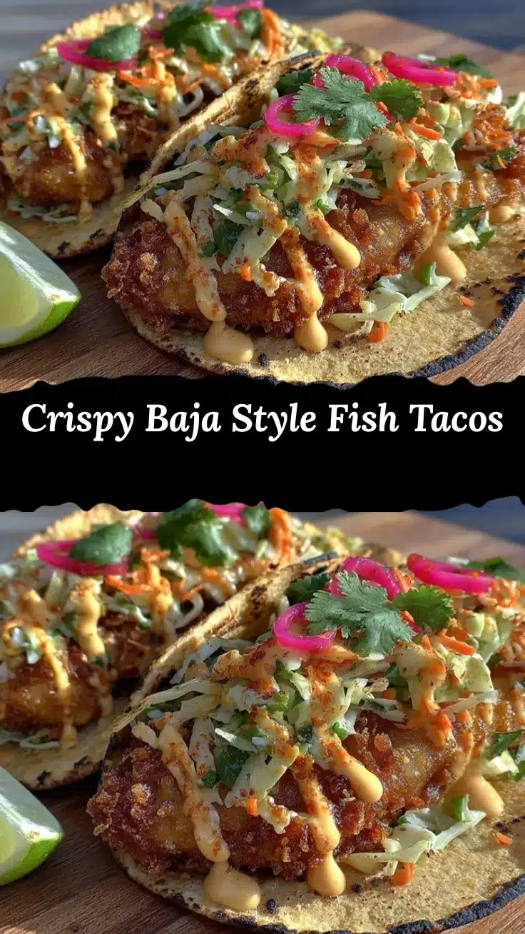 Baja style fish tacos recipe