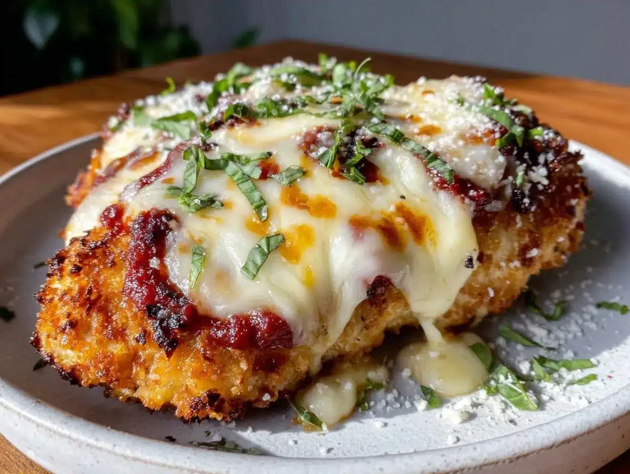baked chicken parmesan recipe preparation steps