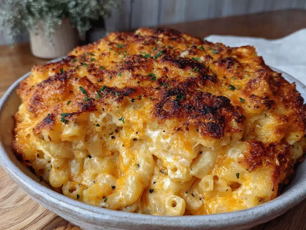 baked mac and cheese recipe preparation steps
