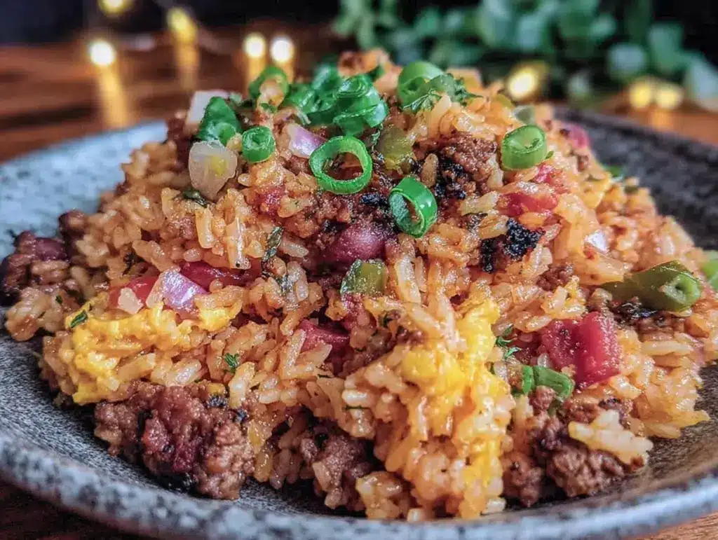 Cajun dirty rice recipe - featured image