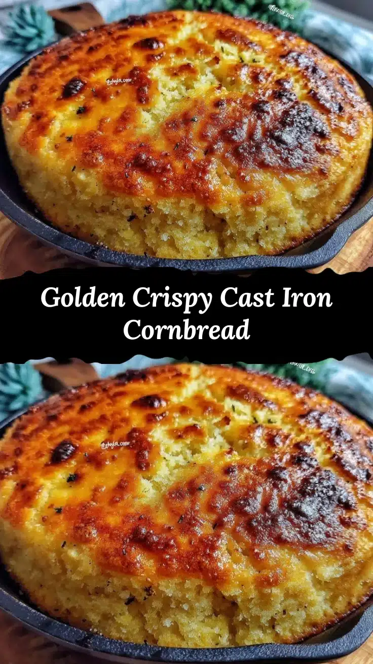 cast iron skillet cornbread recipe