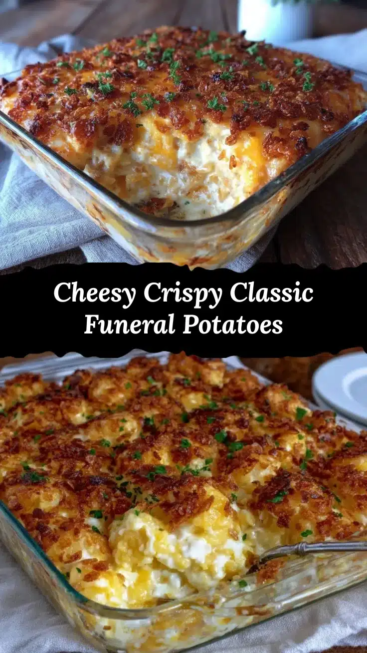 cheesy funeral potatoes recipe