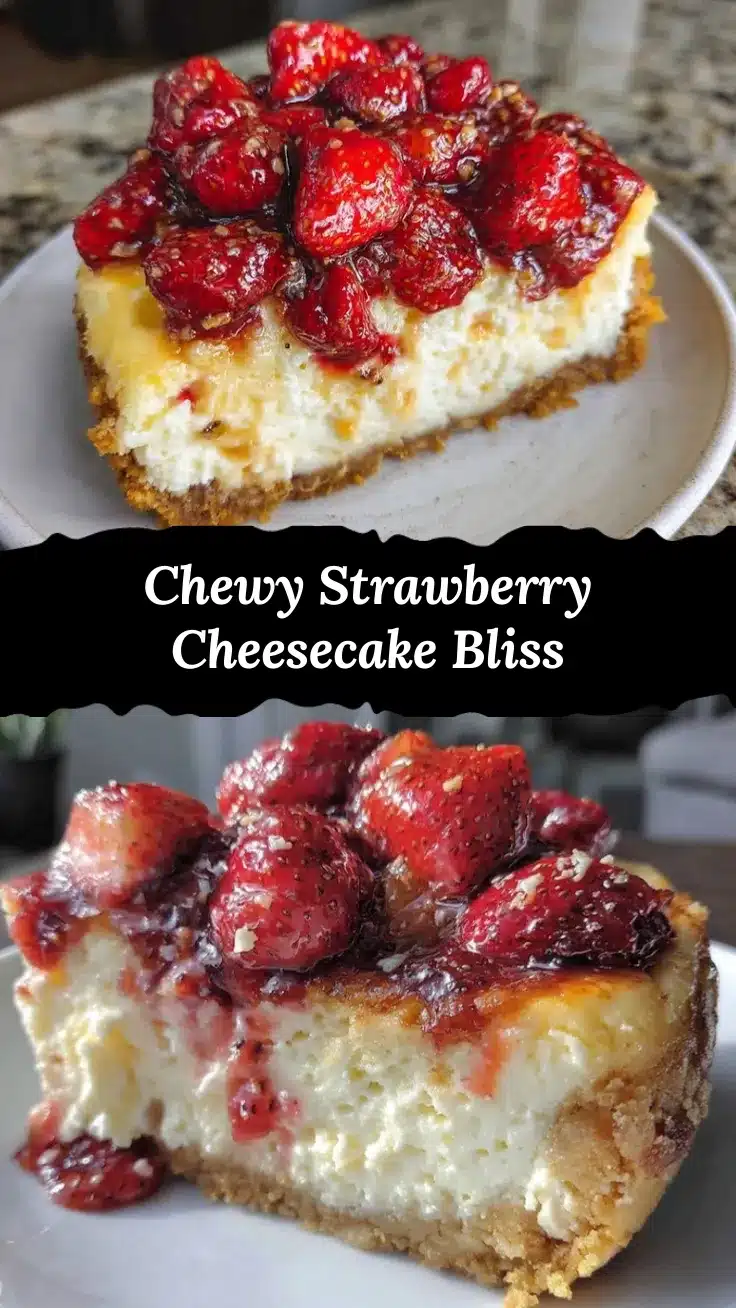 chewy strawberry cheesecake recipe recipe