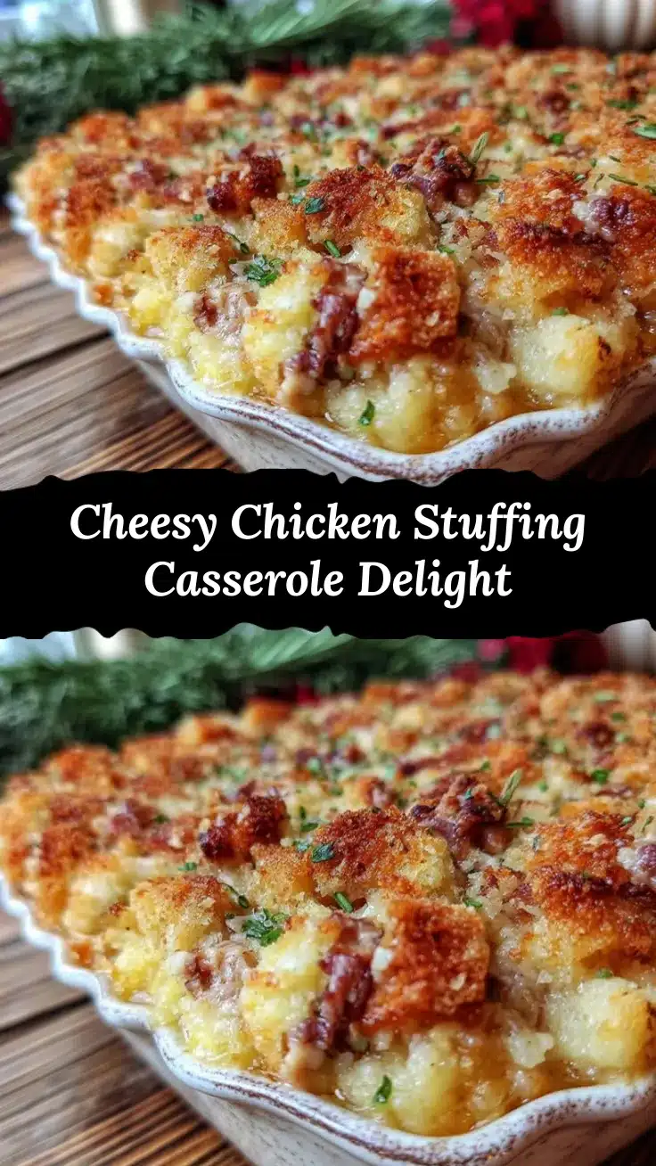chicken and stuffing casserole recipe