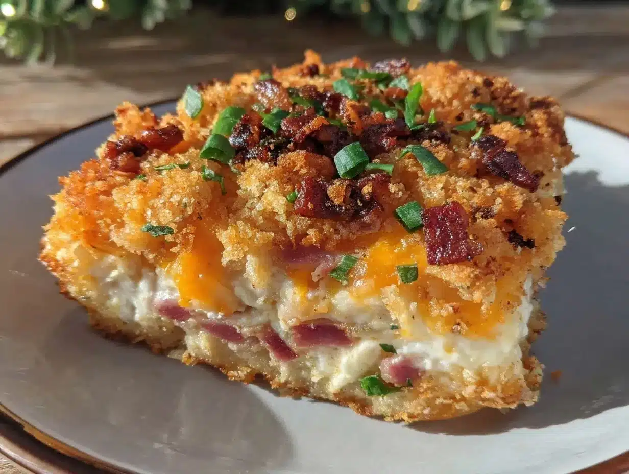 chicken cordon bleu casserole recipe preparation steps