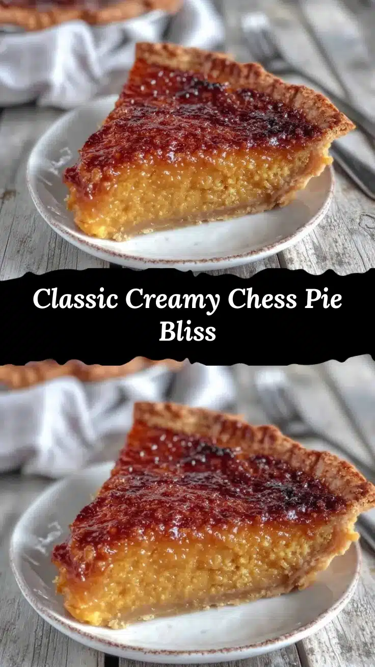 classic chess pie recipe recipe