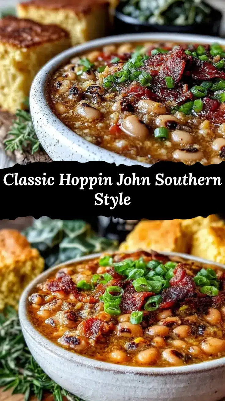Classic Hoppin John Black-Eyed Peas recipe recipe