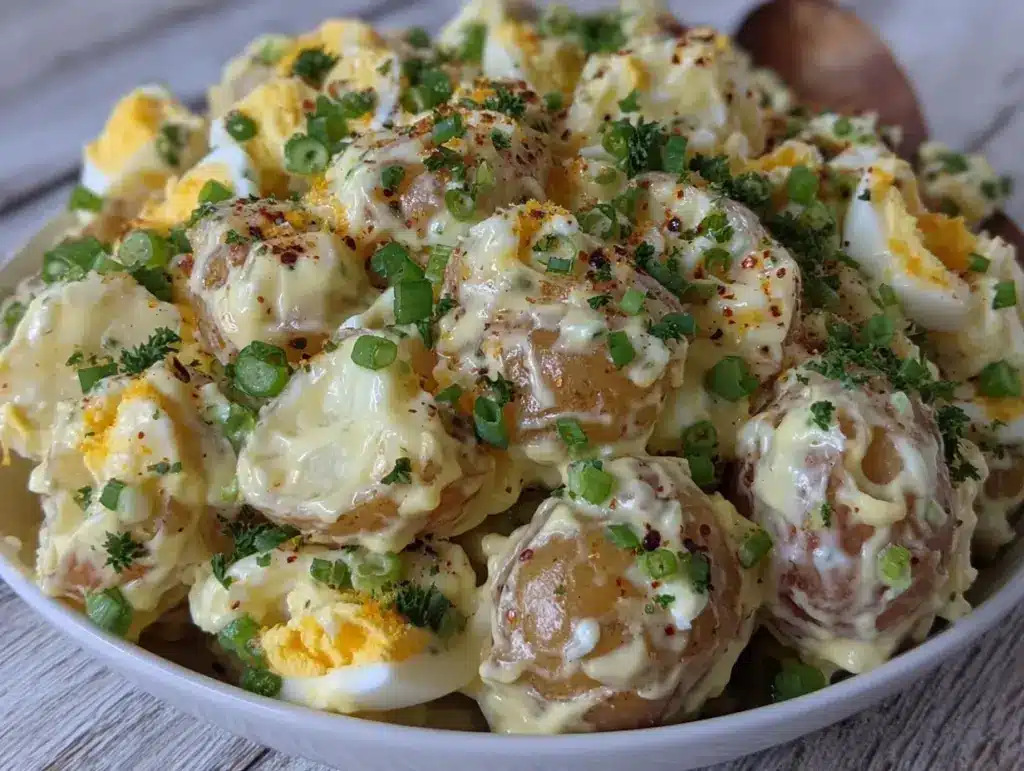 classic potato salad recipe - featured image