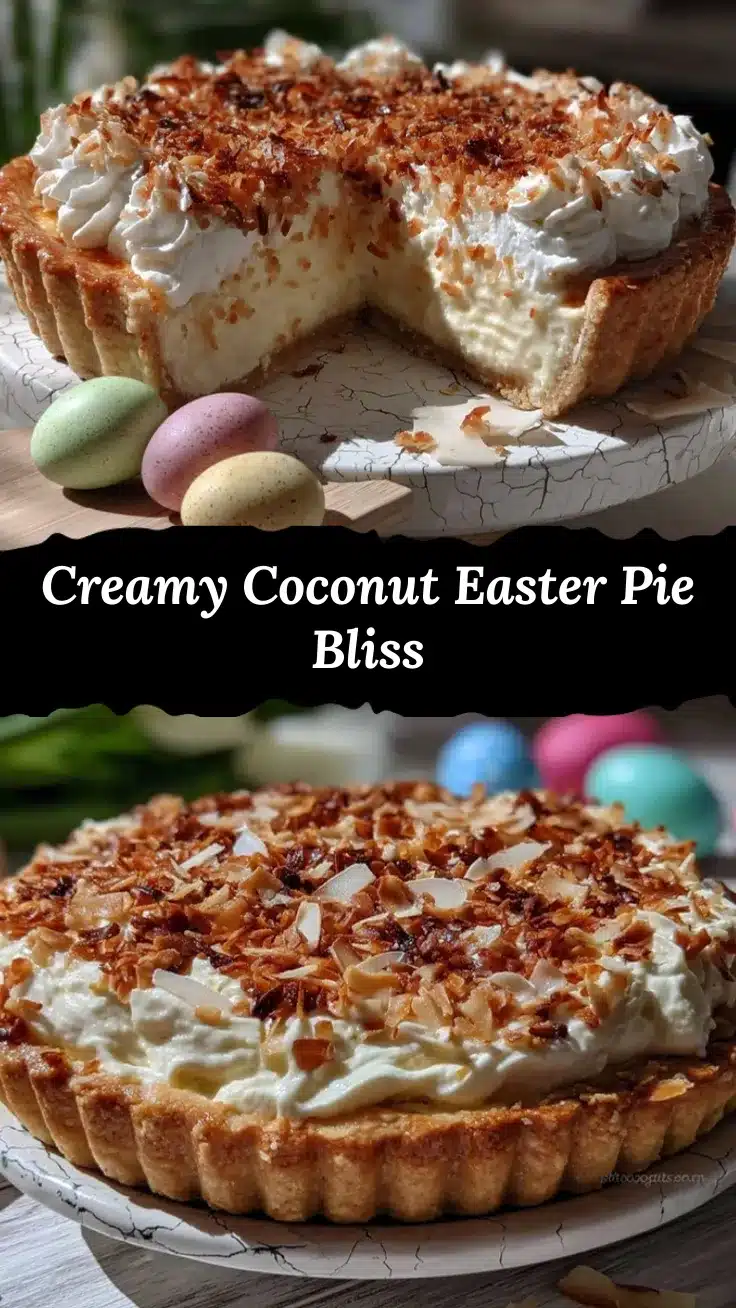 coconut cream Easter pie recipe recipe