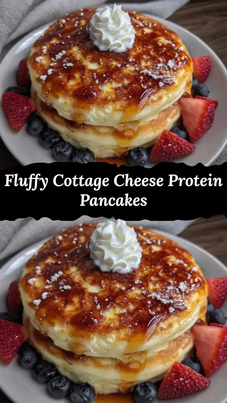 cottage cheese protein pancakes recipe