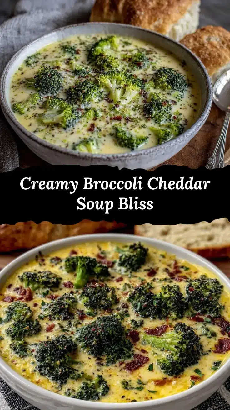 creamy broccoli cheddar soup recipe