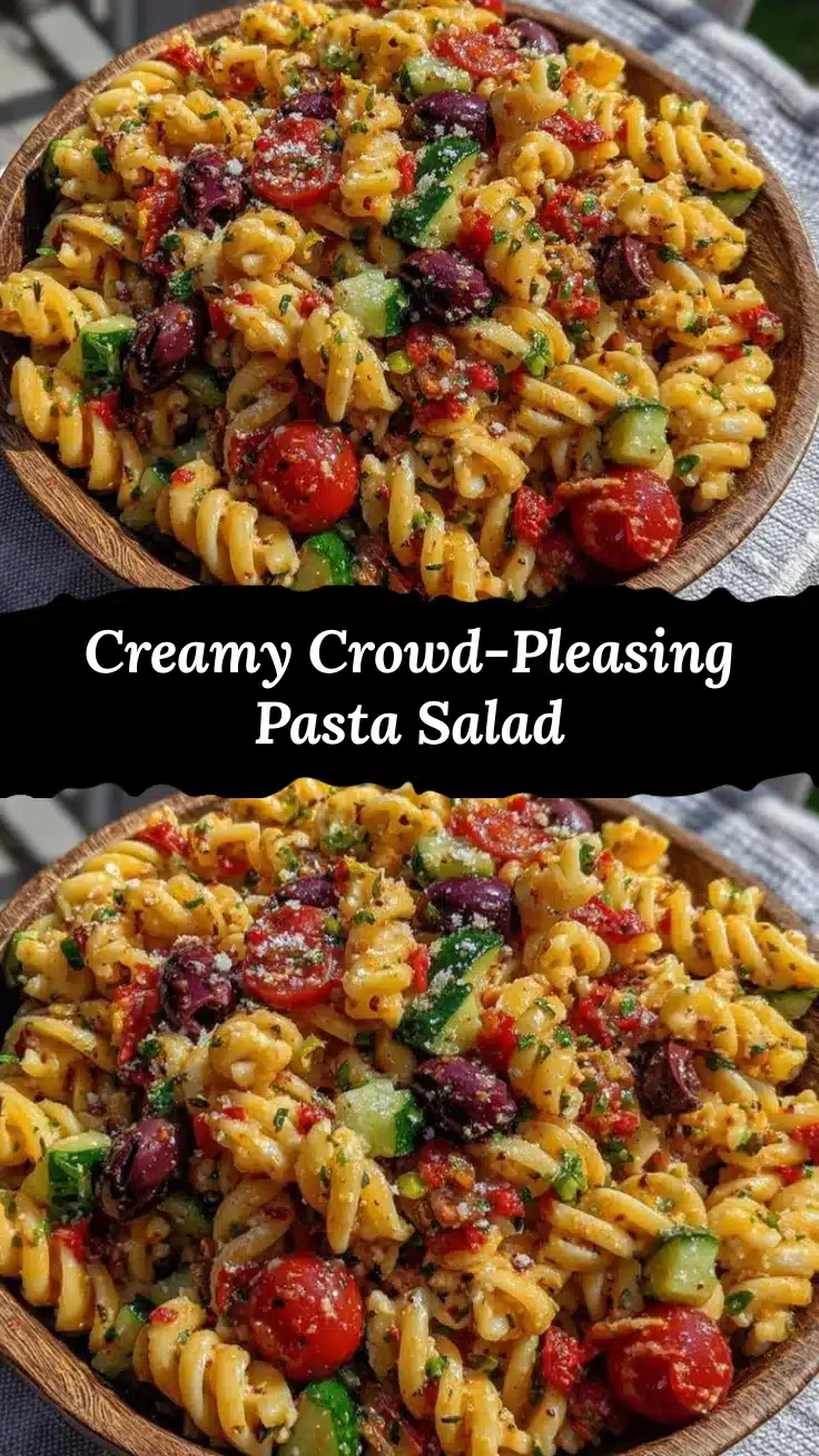 creamy pasta salad recipe
