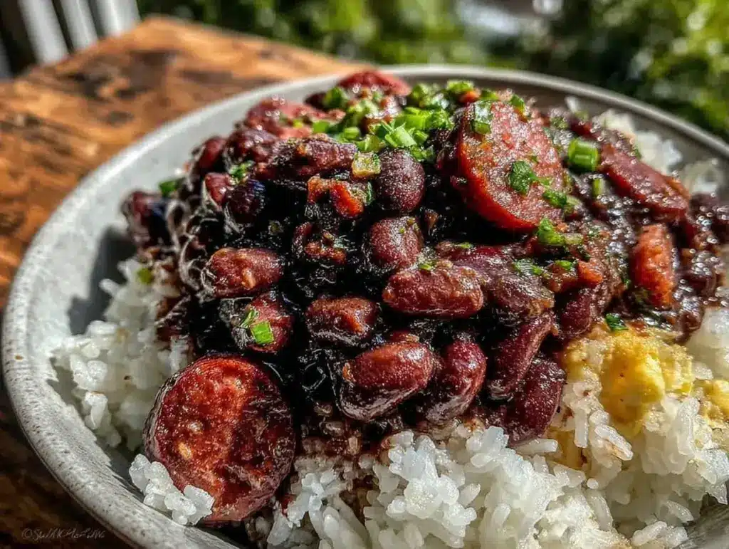creole red beans and rice - featured image