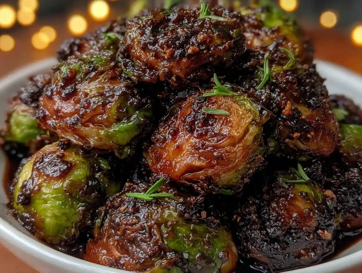 crispy air fryer brussels sprouts preparation steps