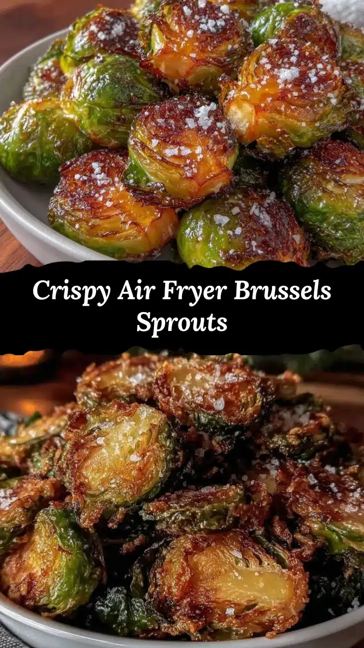 crispy air fryer brussels sprouts recipe