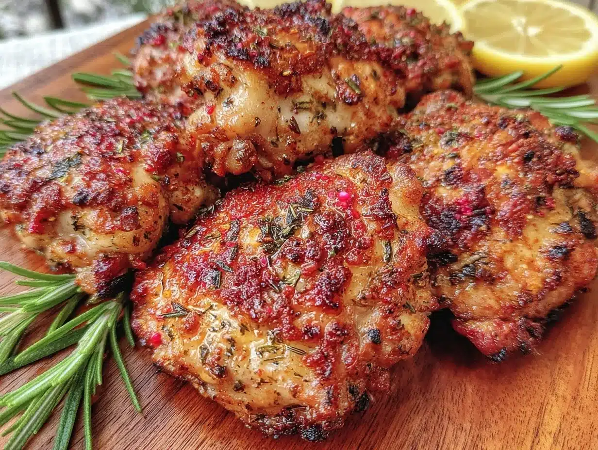 crispy air fryer chicken thighs preparation steps