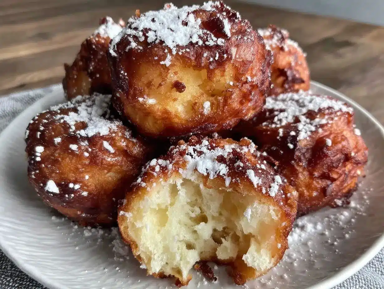 crispy air fryer donuts preparation steps
