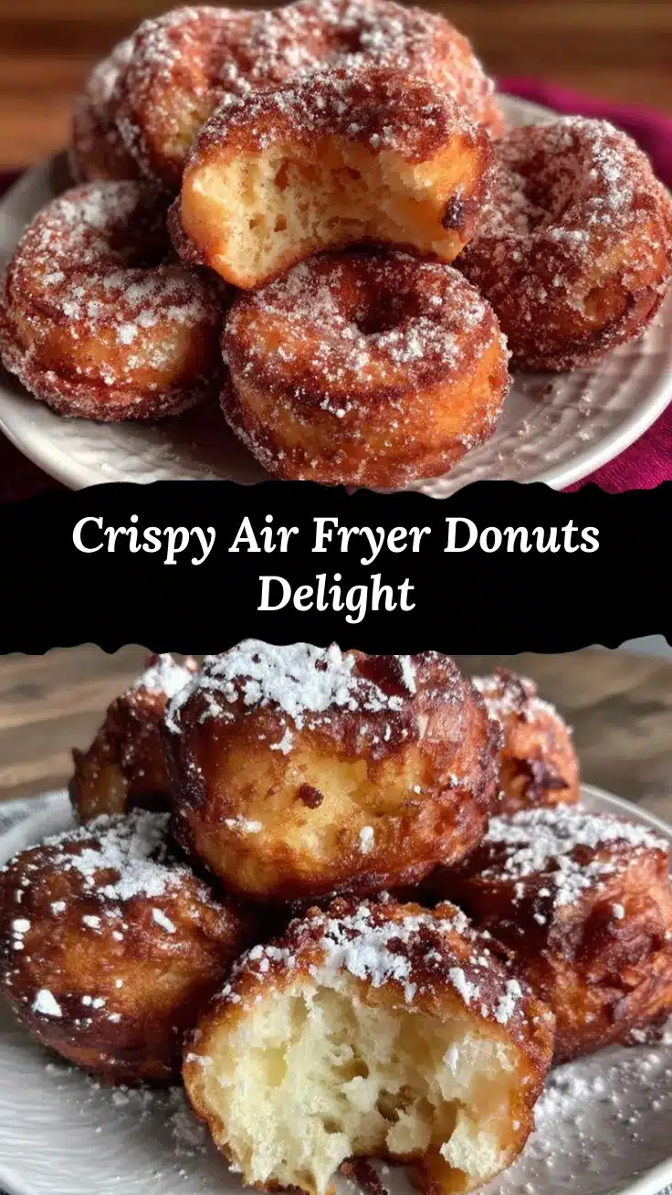 crispy air fryer donuts recipe