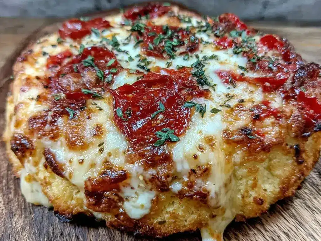 crispy air fryer frozen pizza - featured image