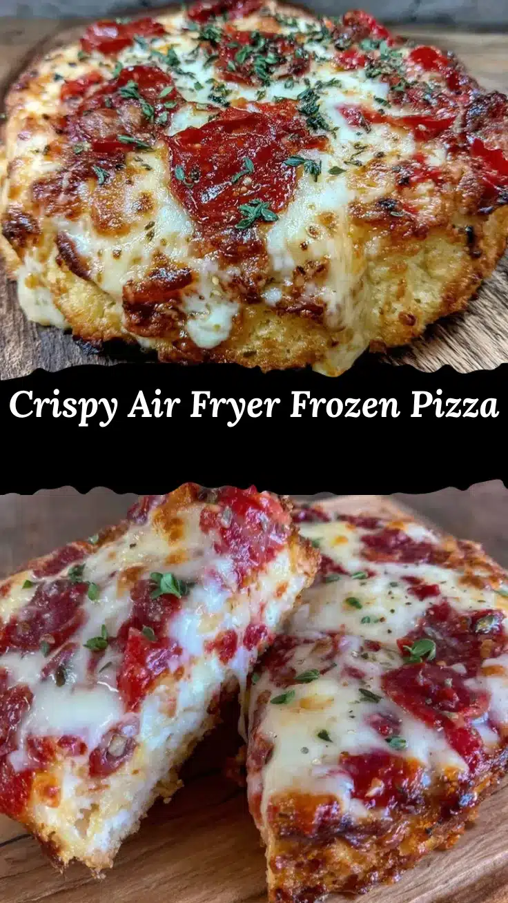 crispy air fryer frozen pizza recipe
