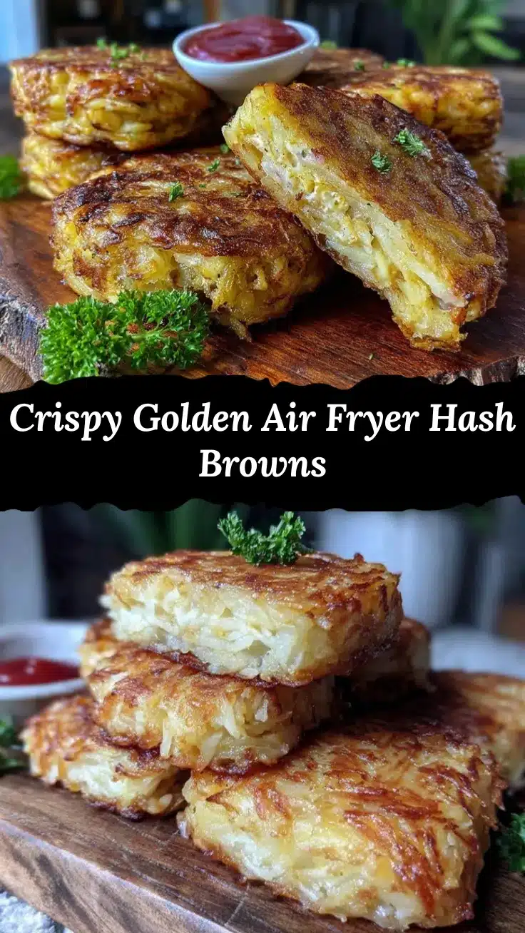 crispy air fryer hash browns recipe
