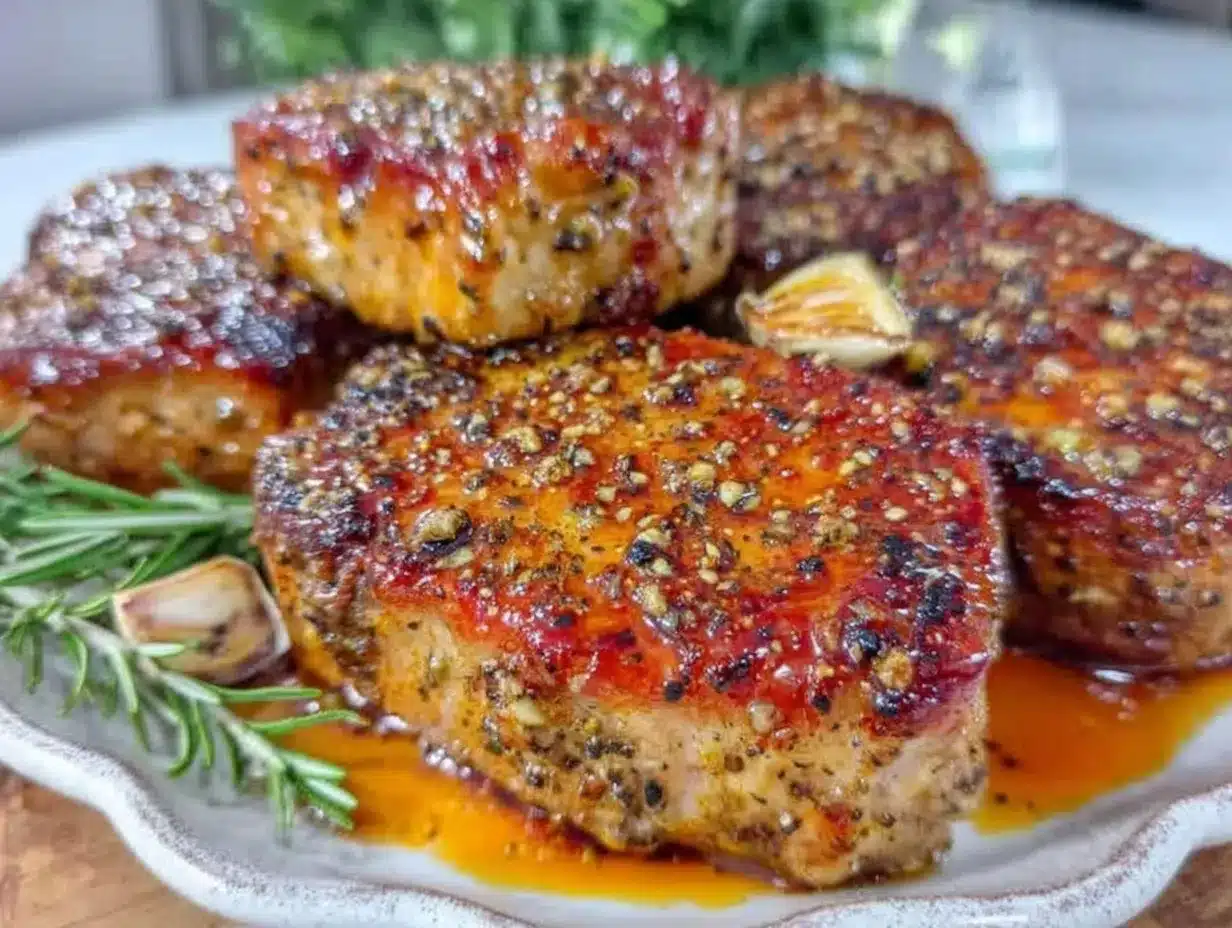 crispy air fryer pork chops preparation steps