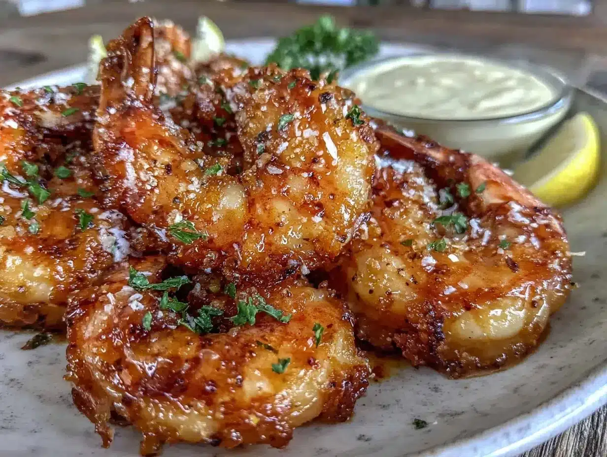 crispy air fryer shrimp recipe preparation steps