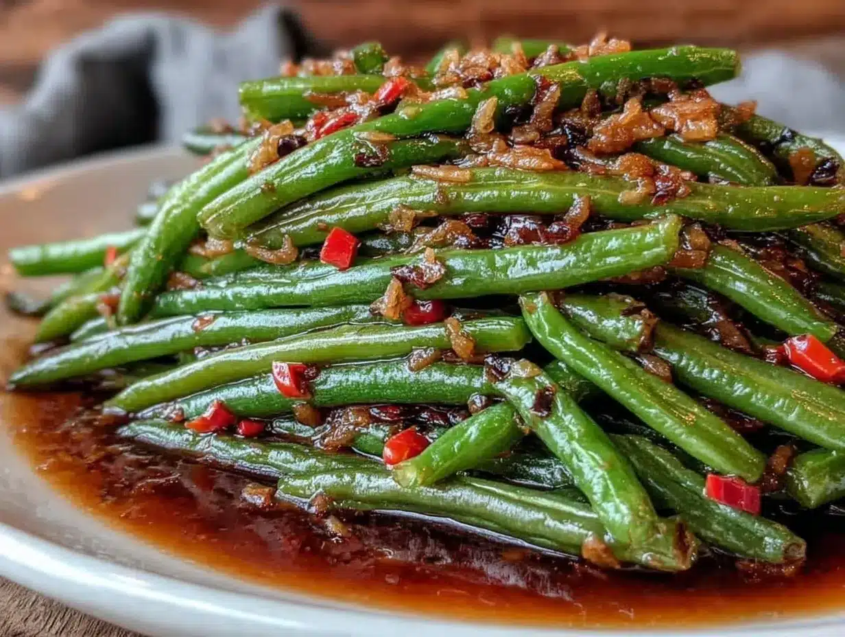 crispy crack green beans preparation steps