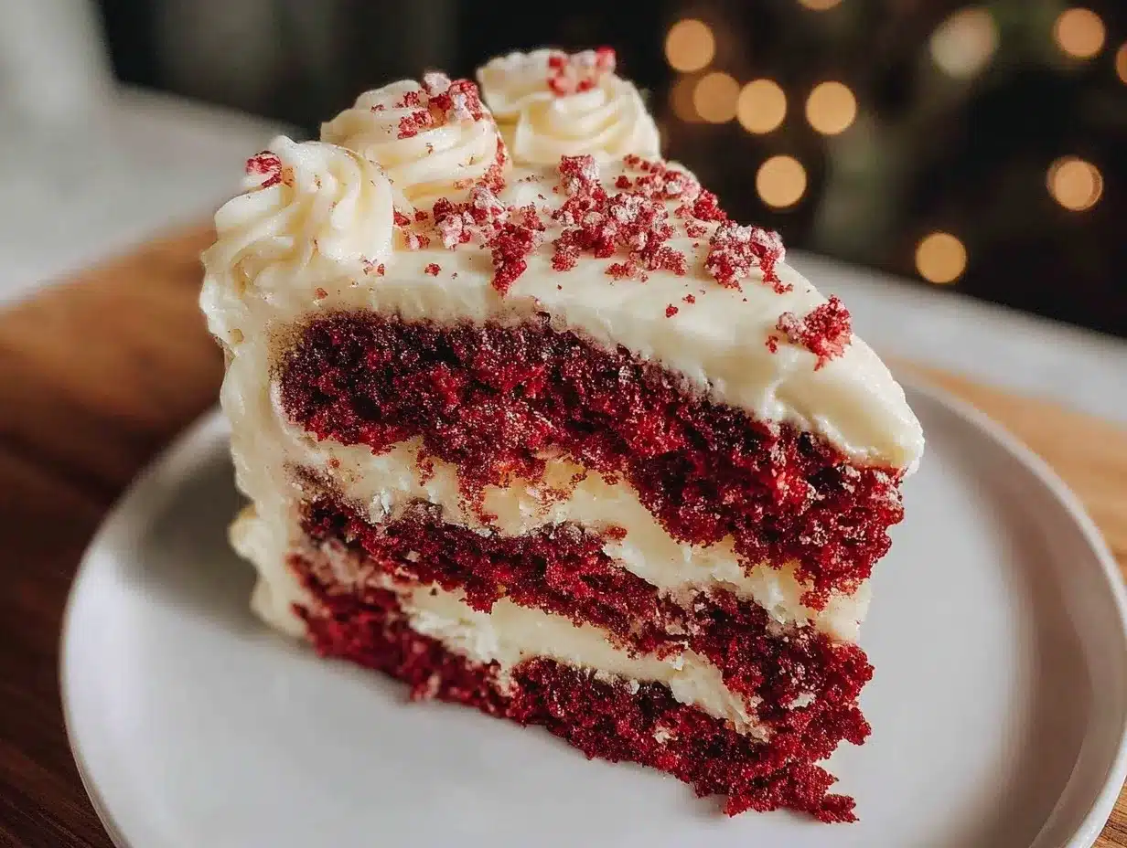 decadent layered red velvet cake recipe preparation steps