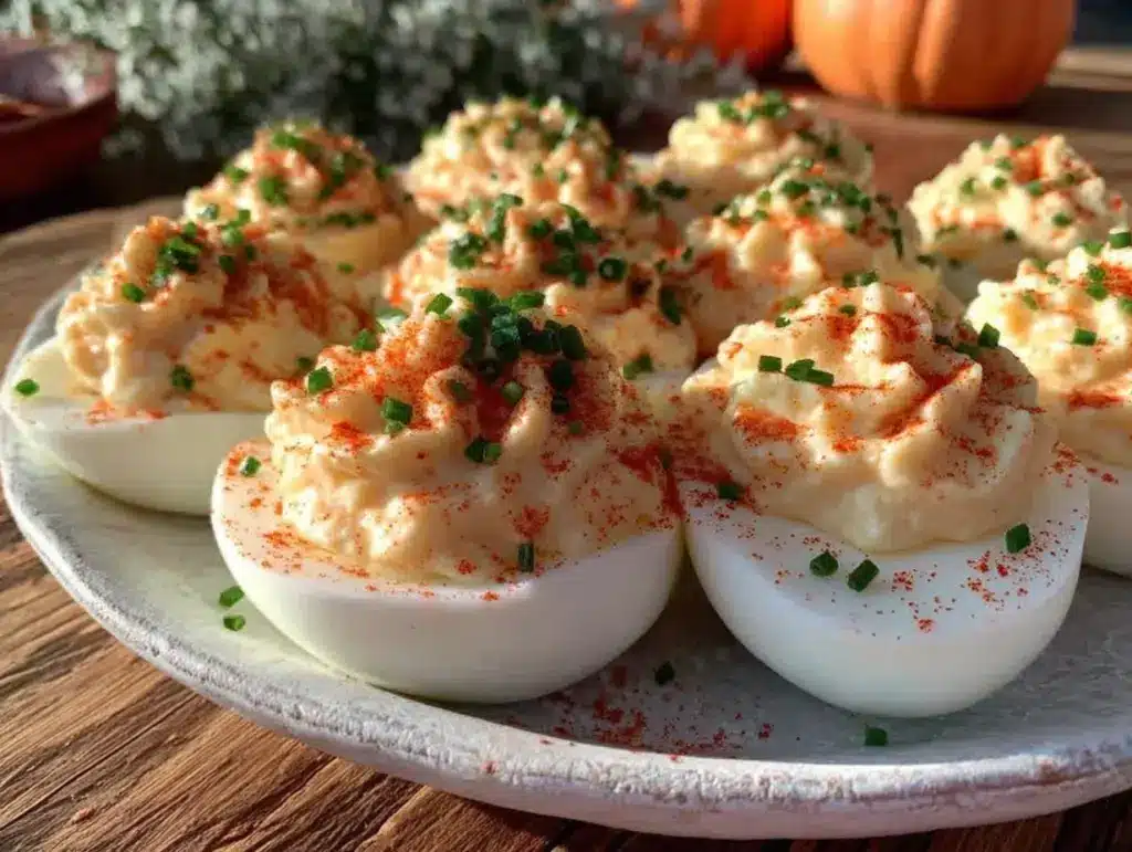 deviled eggs recipe - featured image