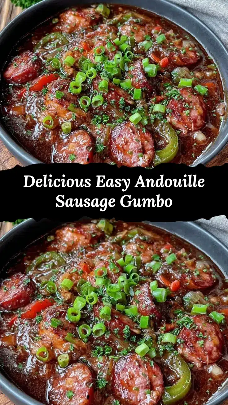 easy andouille sausage gumbo recipe