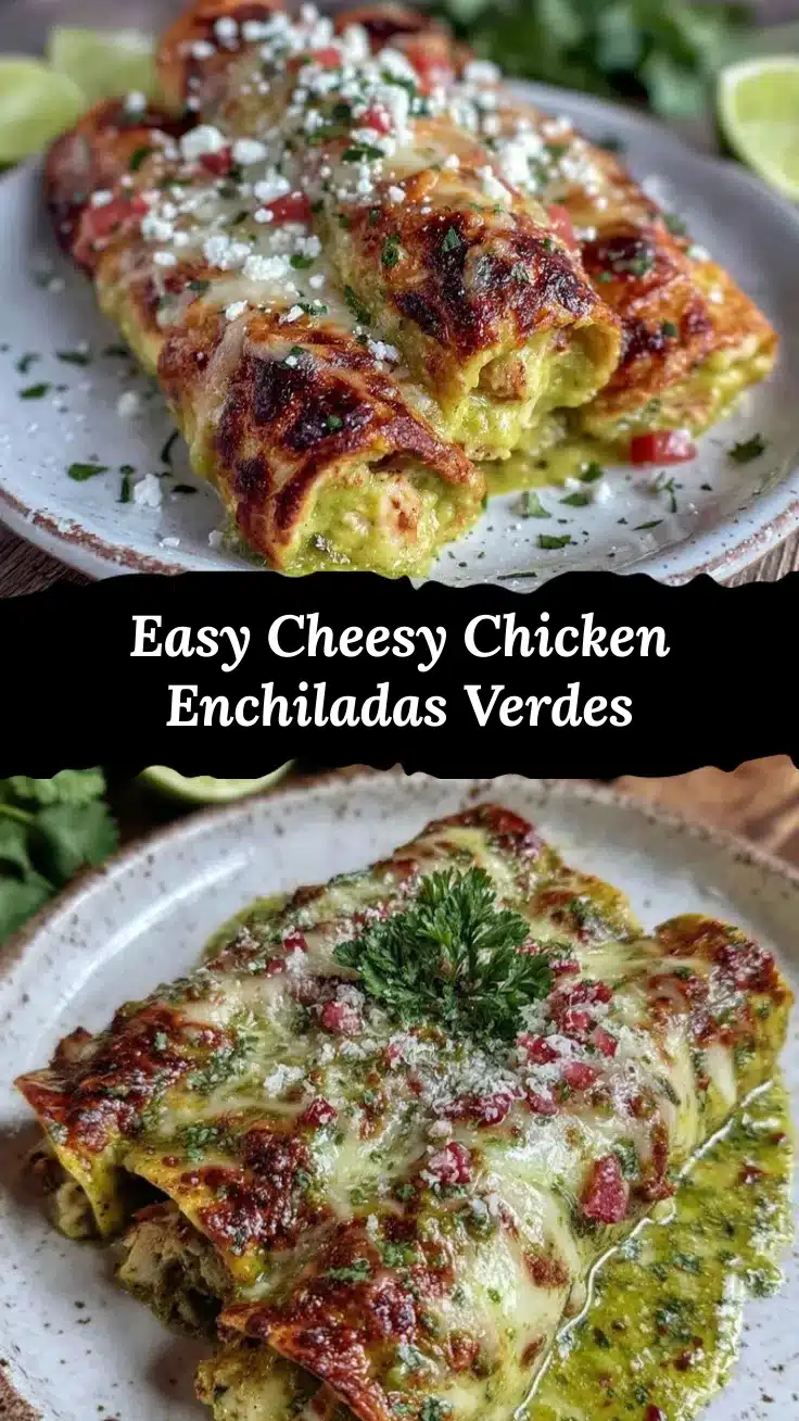 easy chicken enchiladas verdes recipe