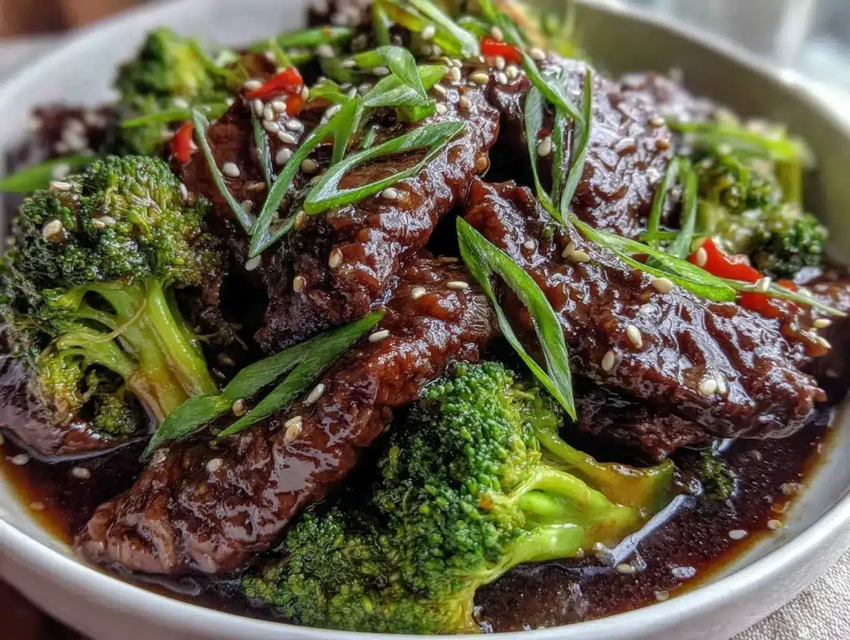 easy savory beef and broccoli stir-fry preparation steps