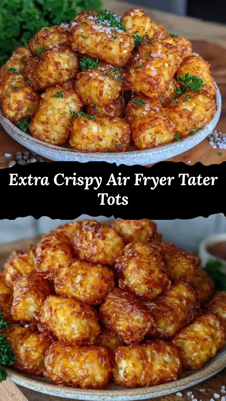 extra crispy air fryer tater tots recipe