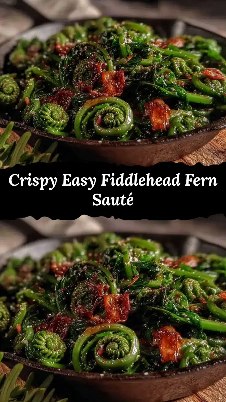 fiddlehead fern sauté recipe