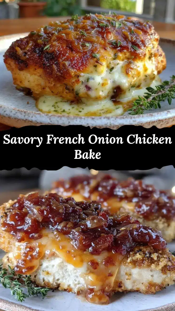 French Onion Chicken Bake recipe