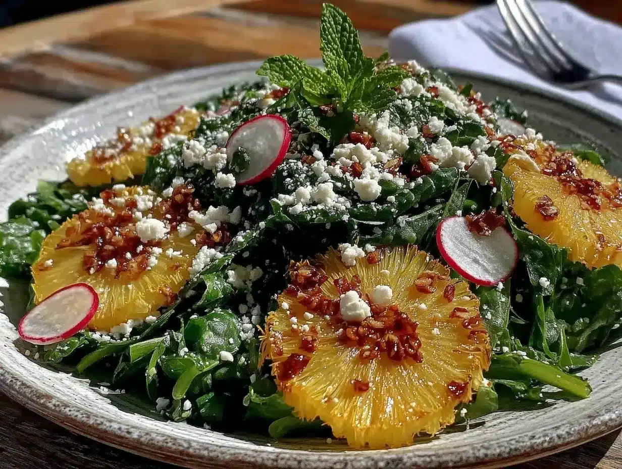 fresh perfect dandelion salad preparation steps