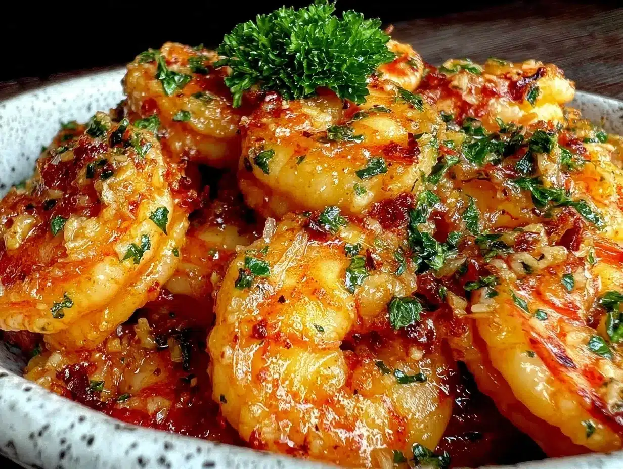 garlic butter shrimp recipe preparation steps