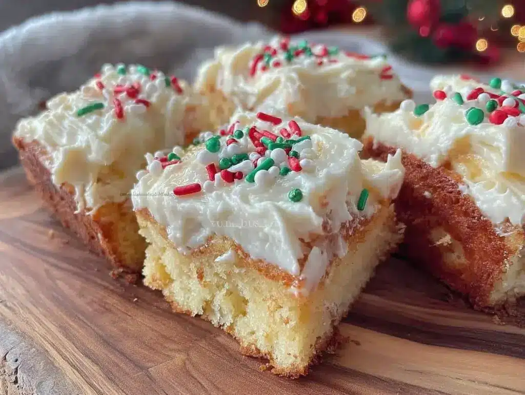 gooey cookie sheet cake - featured image