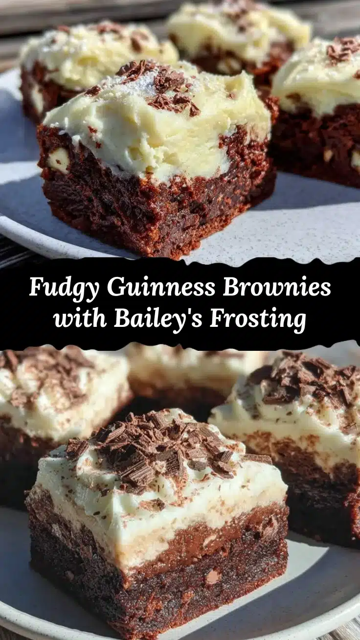 Guinness chocolate brownies recipe