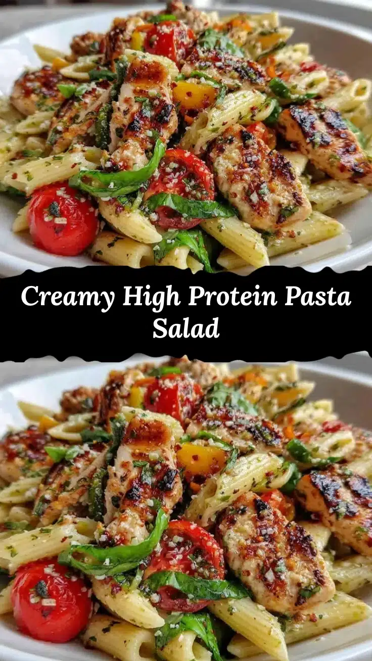 high-protein pasta salad recipe