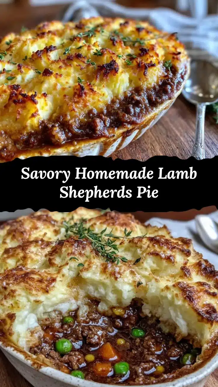 homemade shepherds pie with lamb recipe