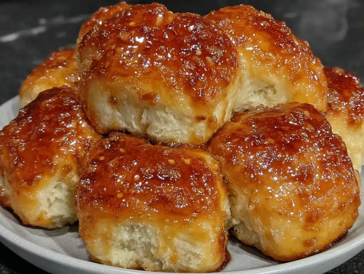 honey butter dinner rolls preparation steps
