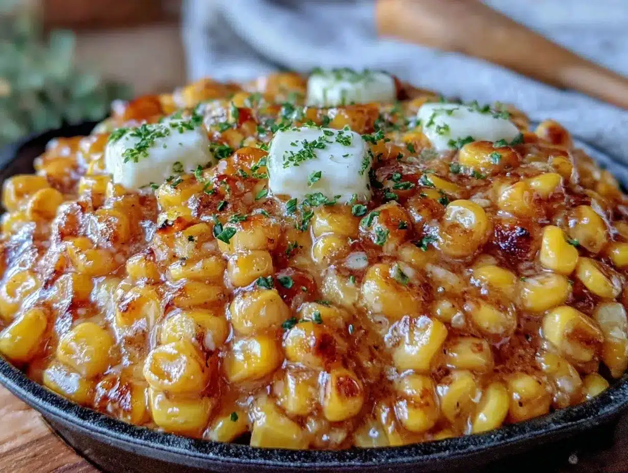 honey butter skillet corn preparation steps